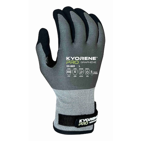 Armor Guys Cut Resistant Gloves, Cut Level A6 , HCT MicroFoam Nitrile Palm , M 12 PK 00-869-M